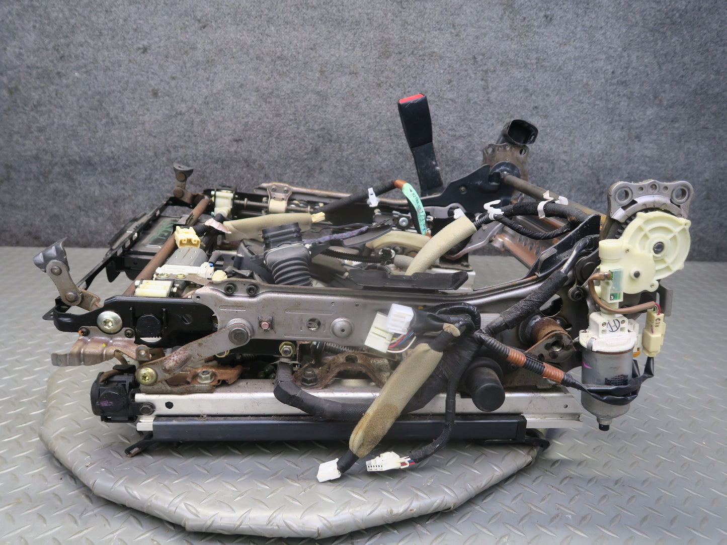 01-03 Lexus UCF30L LS430 Front Left Driver Seat Track Rail Frame OEM