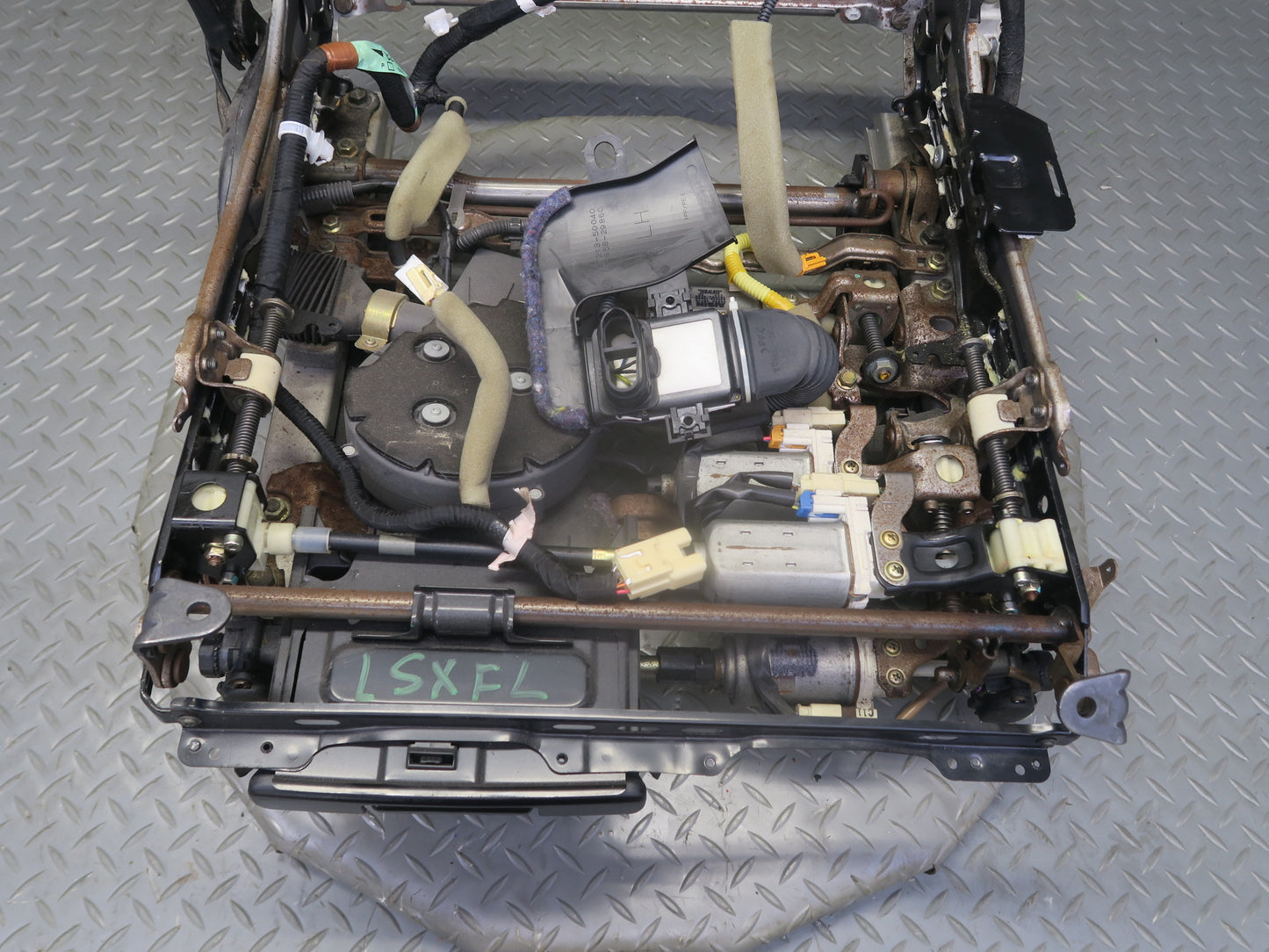 01-03 Lexus UCF30L LS430 Front Left Driver Seat Track Rail Frame OEM