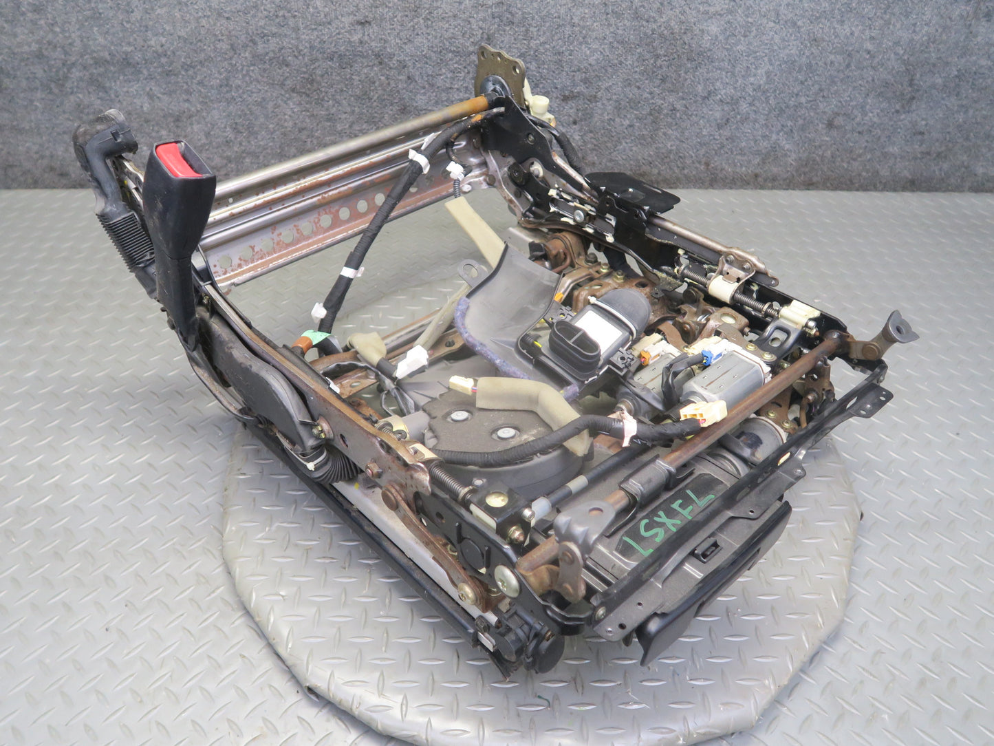 01-03 Lexus UCF30L LS430 Front Left Driver Seat Track Rail Frame OEM