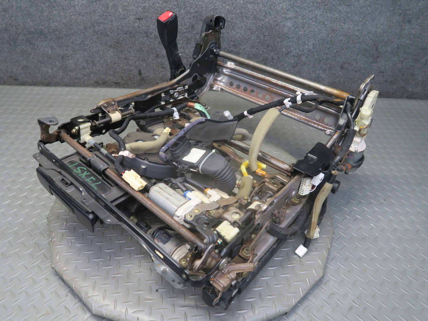 01-03 Lexus UCF30L LS430 Front Left Driver Seat Track Rail Frame OEM