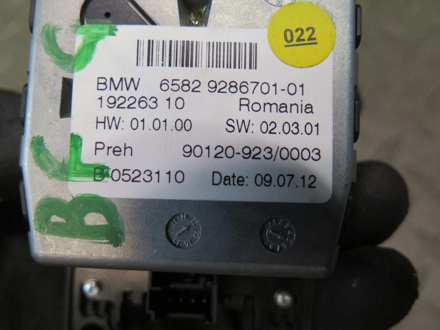 12-13 BMW F10 550iX NBT idrive Navigation Controller Media Knob Switch OEM