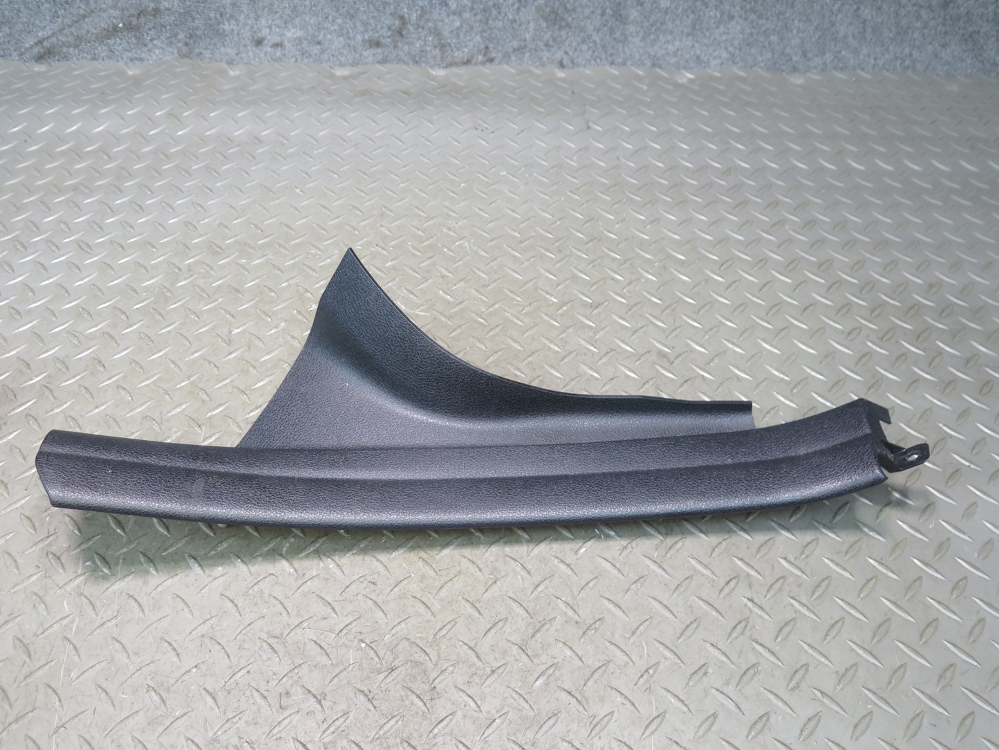11-16 BMW F10 550iX Rear Left & Right Door Sill Scuff Trim Cover Black Set OEM