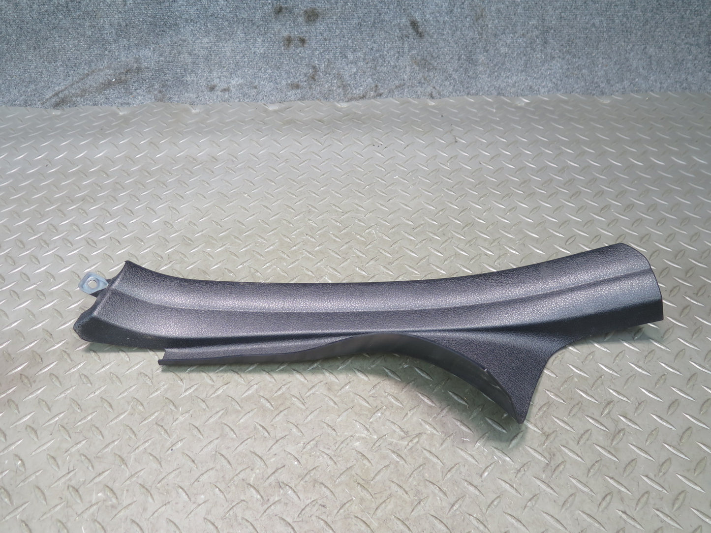 11-16 BMW F10 550iX Rear Left & Right Door Sill Scuff Trim Cover Black Set OEM