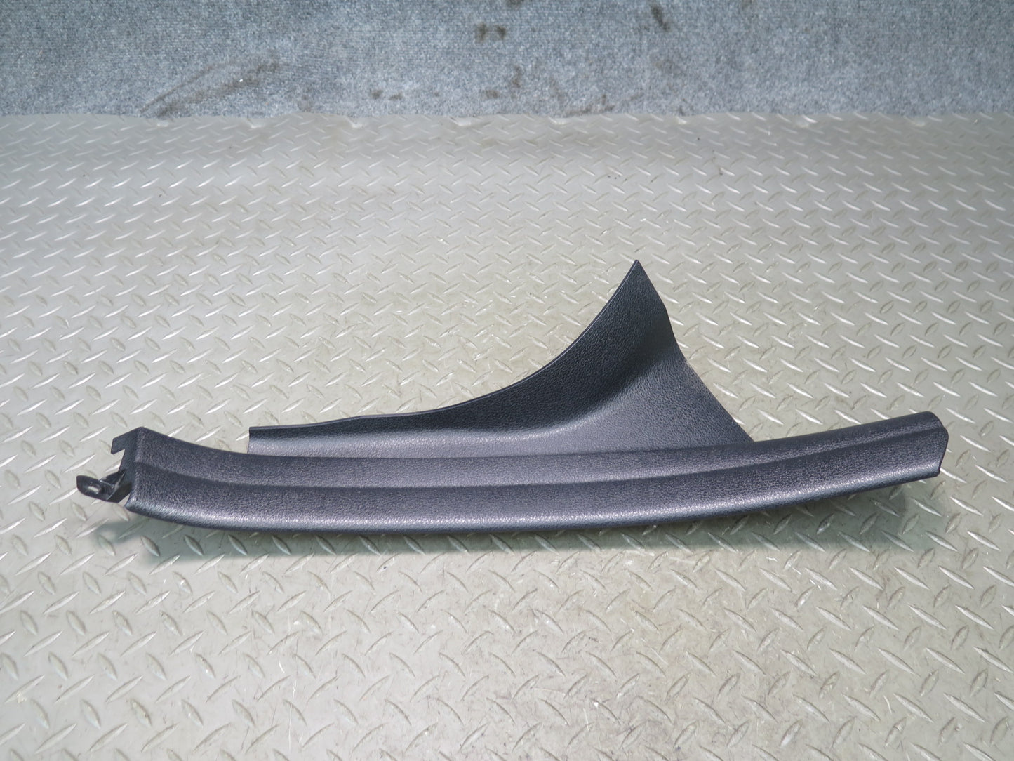 11-16 BMW F10 550iX Rear Left & Right Door Sill Scuff Trim Cover Black Set OEM