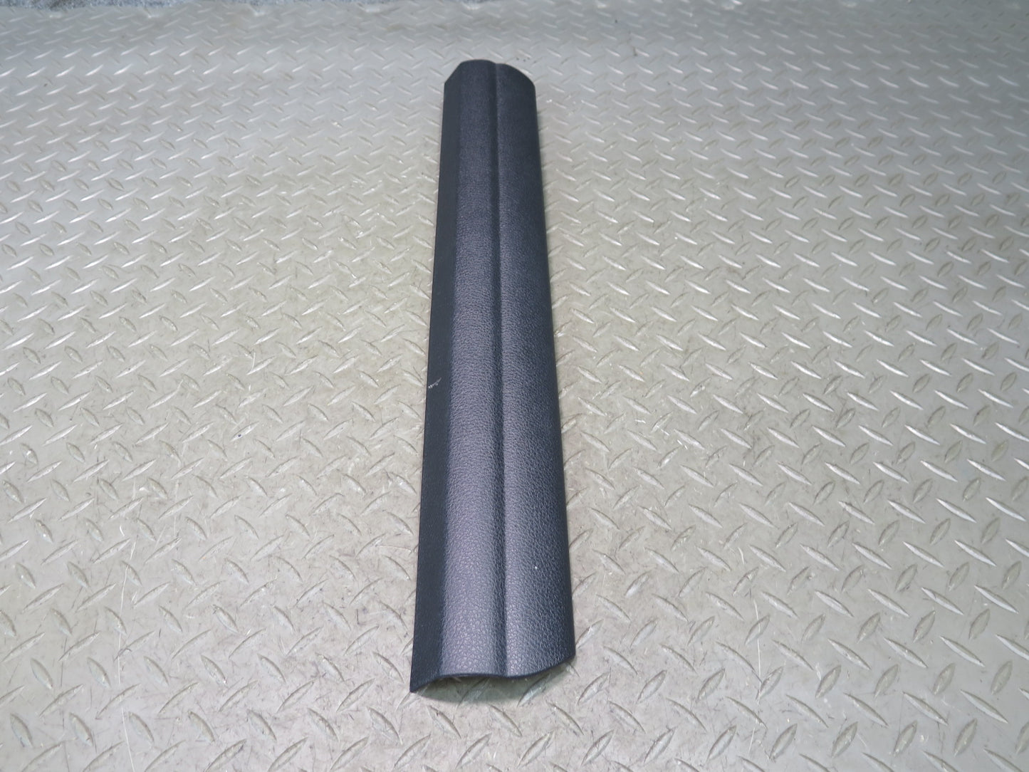 11-16 BMW F10 550iX Set of 2 Front Left & Right Door Sill Trim Cover Black OEM
