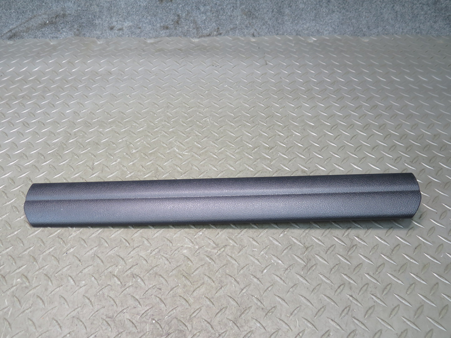 11-16 BMW F10 550iX Set of 2 Front Left & Right Door Sill Trim Cover Black OEM
