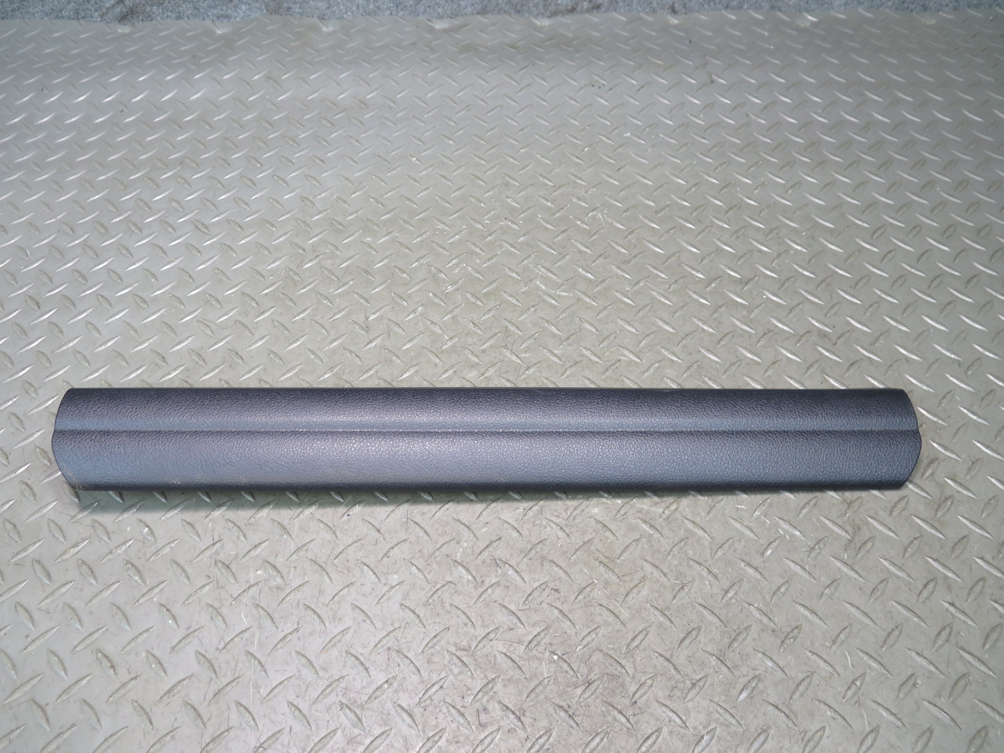 11-16 BMW F10 550iX Set of 2 Front Left & Right Door Sill Trim Cover Black OEM
