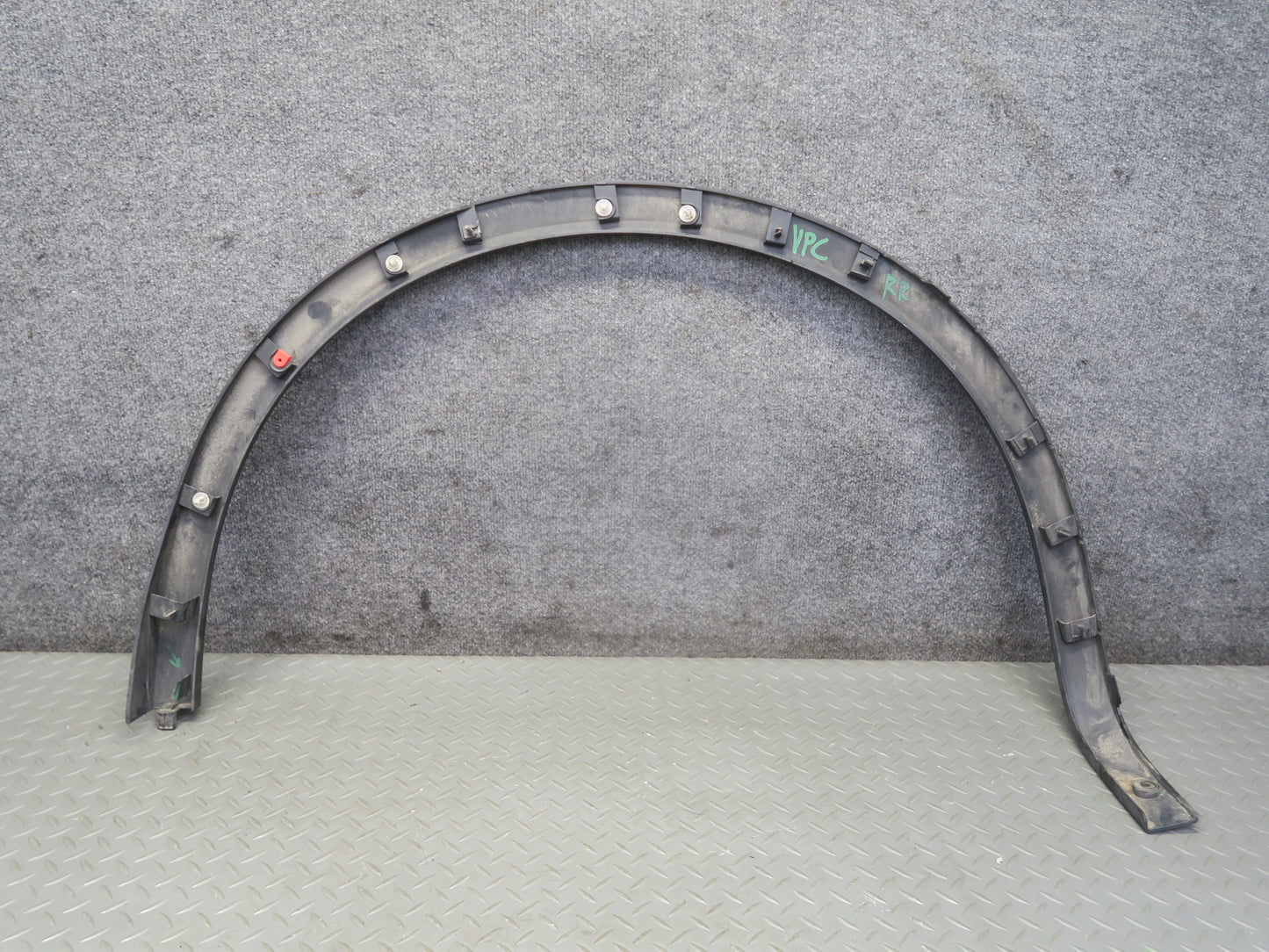 11-18 Porsche Cayenne 958 Rear Left & Right Wheel Fender Flare Trim Molding Set