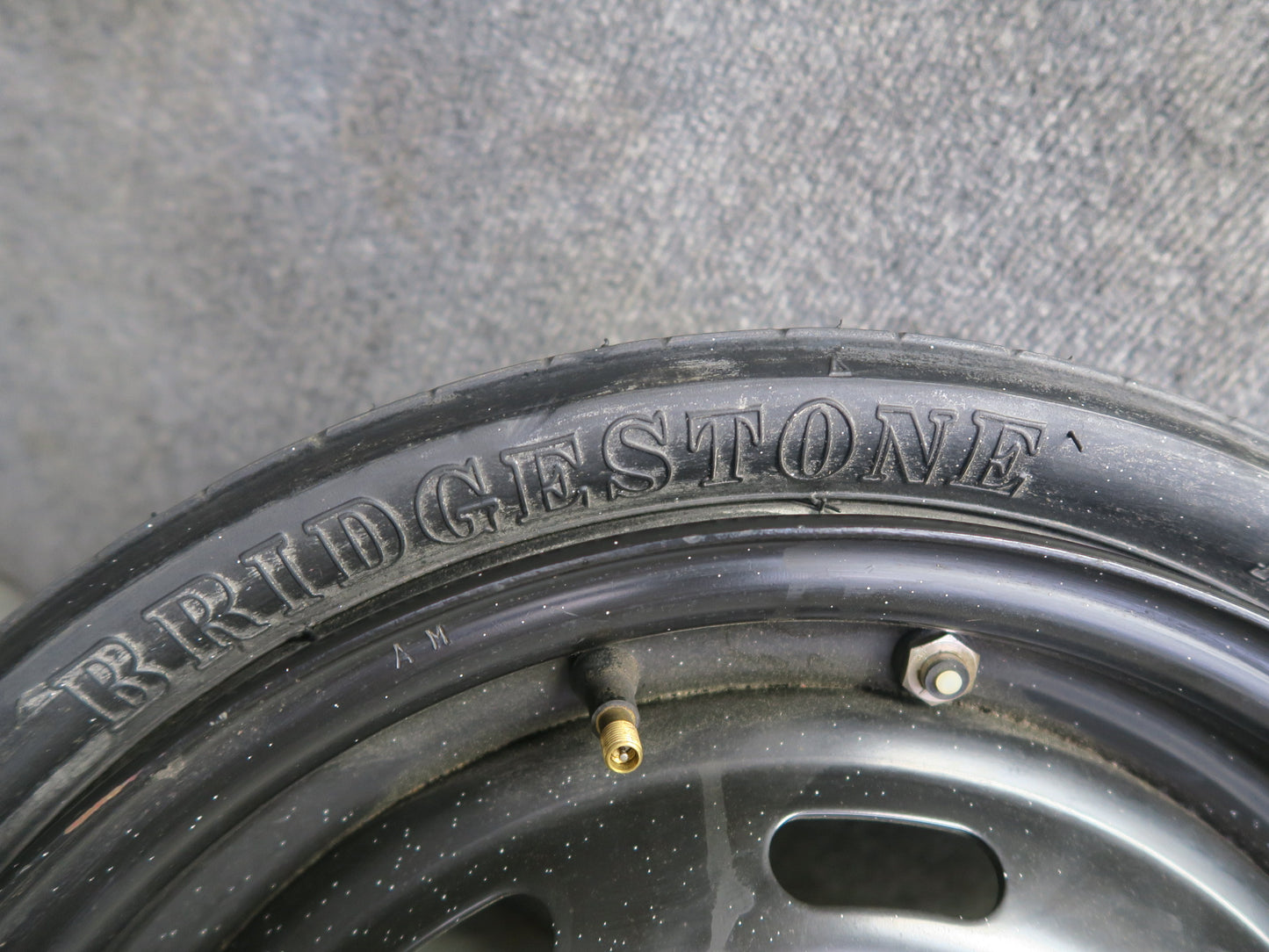 84-89 Nissan Z31 300ZX Spare R15" Tire Wheel 15x5J 155/90 40300-05P20 OEM