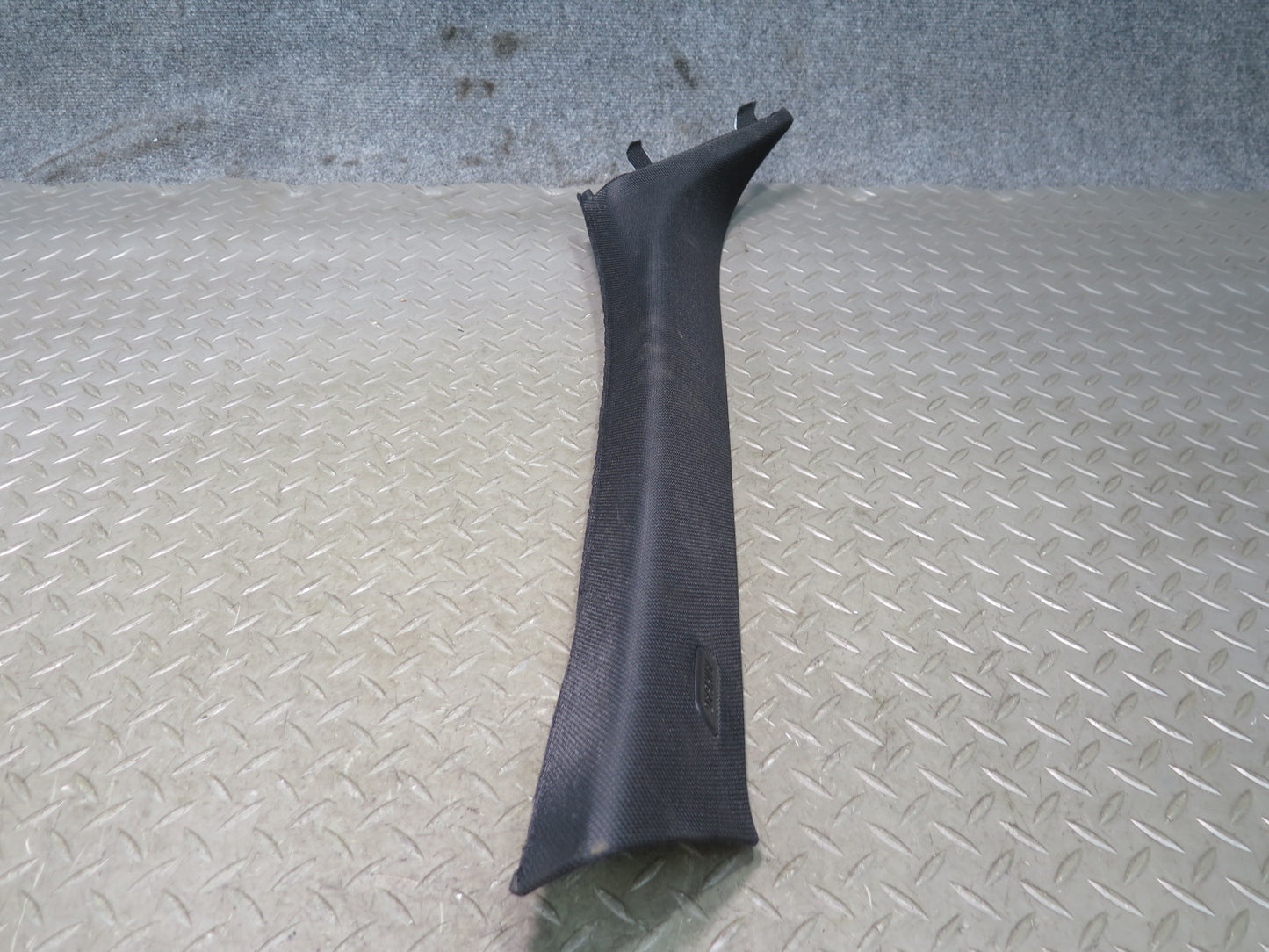 11-16 BMW F10 550i Set of 2 Front Interior A Pillar Trim Cover Panel Black OEM
