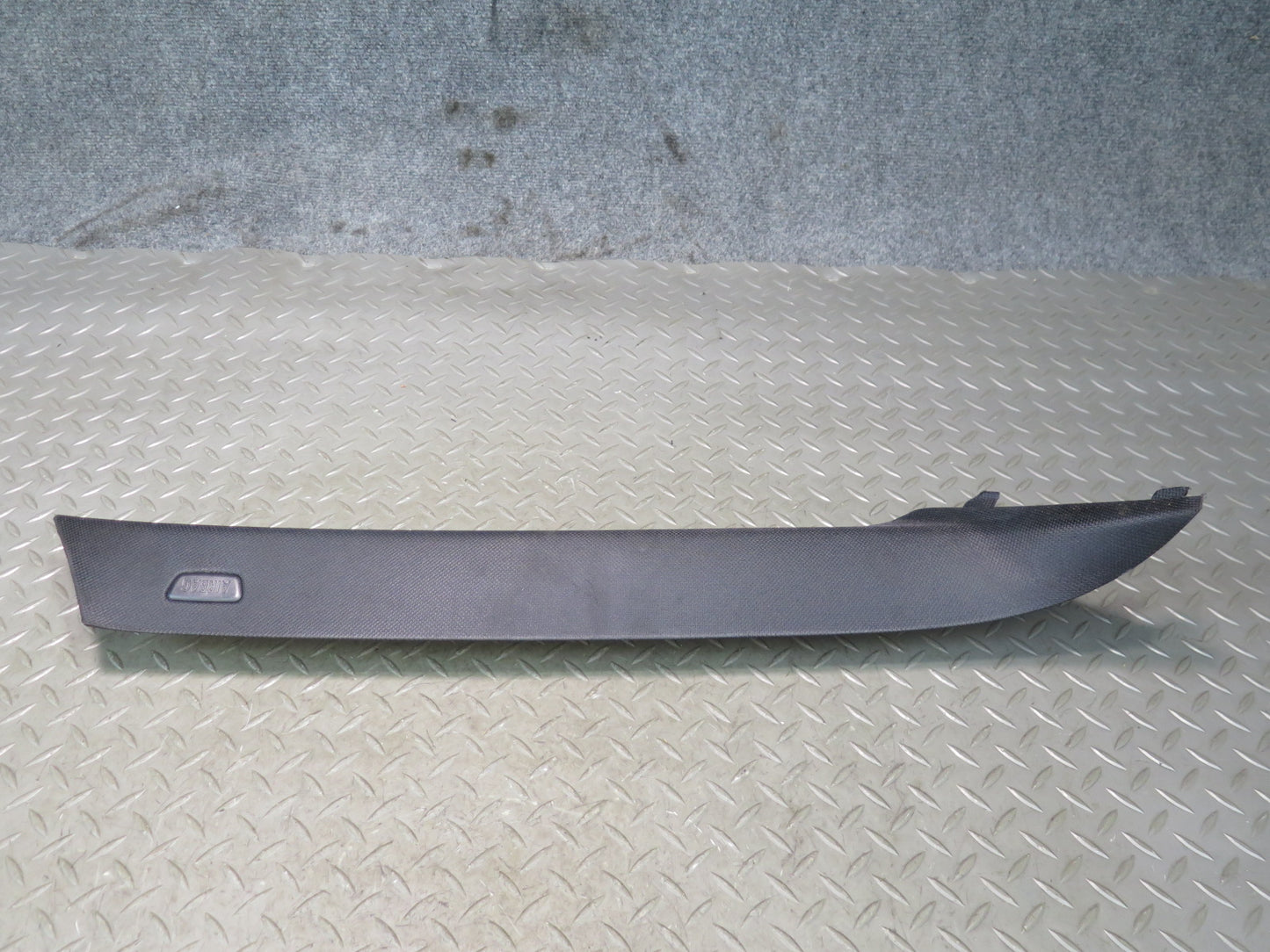 11-16 BMW F10 550i Set of 2 Front Interior A Pillar Trim Cover Panel Black OEM