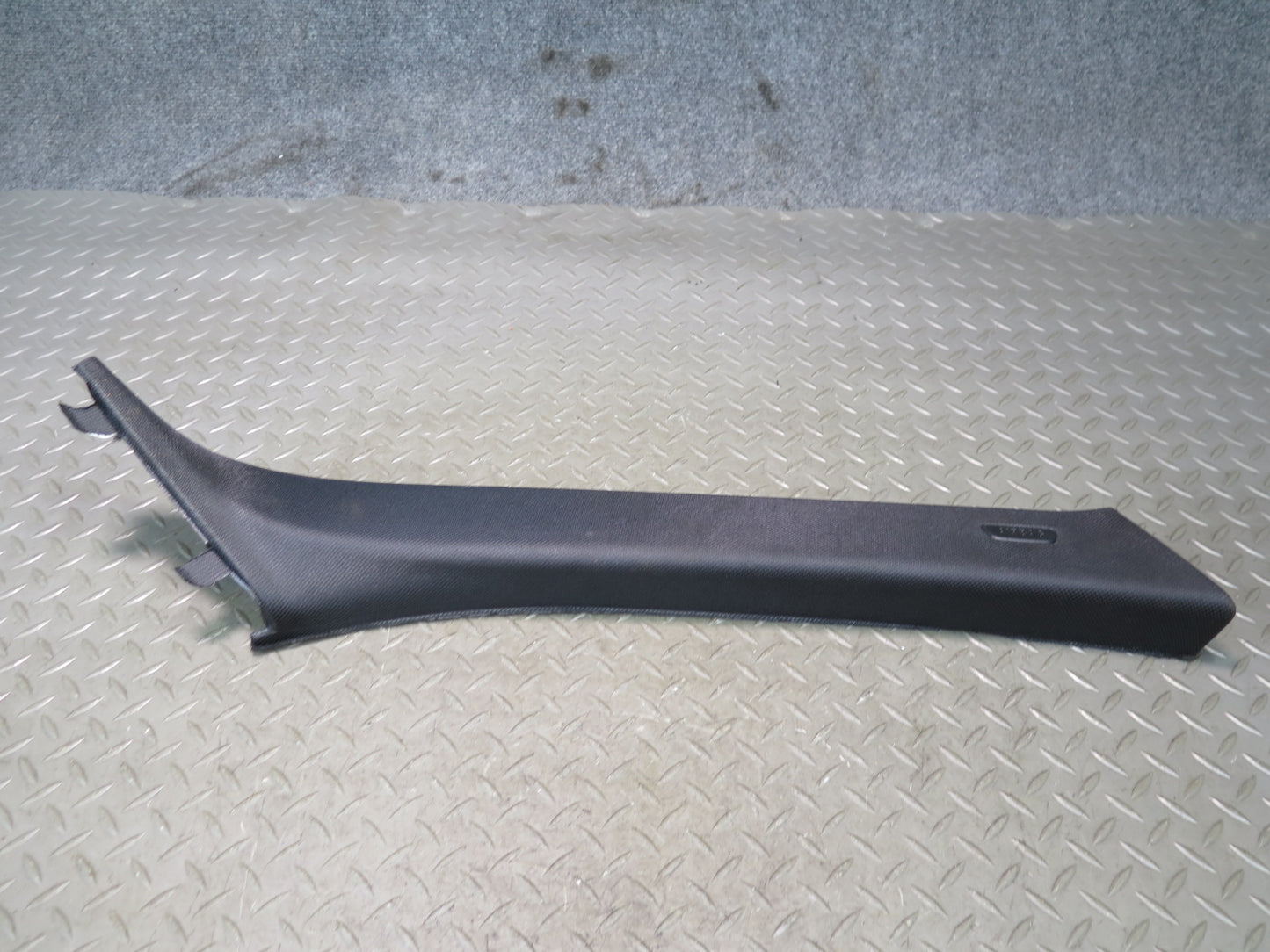 11-16 BMW F10 550i Set of 2 Front Interior A Pillar Trim Cover Panel Black OEM