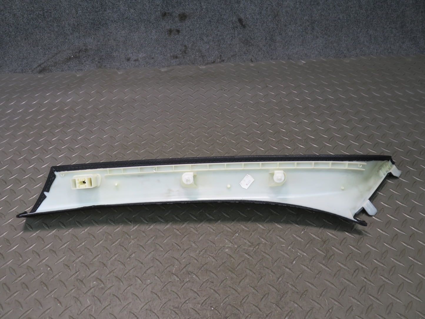 11-16 BMW F10 550i Set of 2 Front Interior A Pillar Trim Cover Panel Black OEM