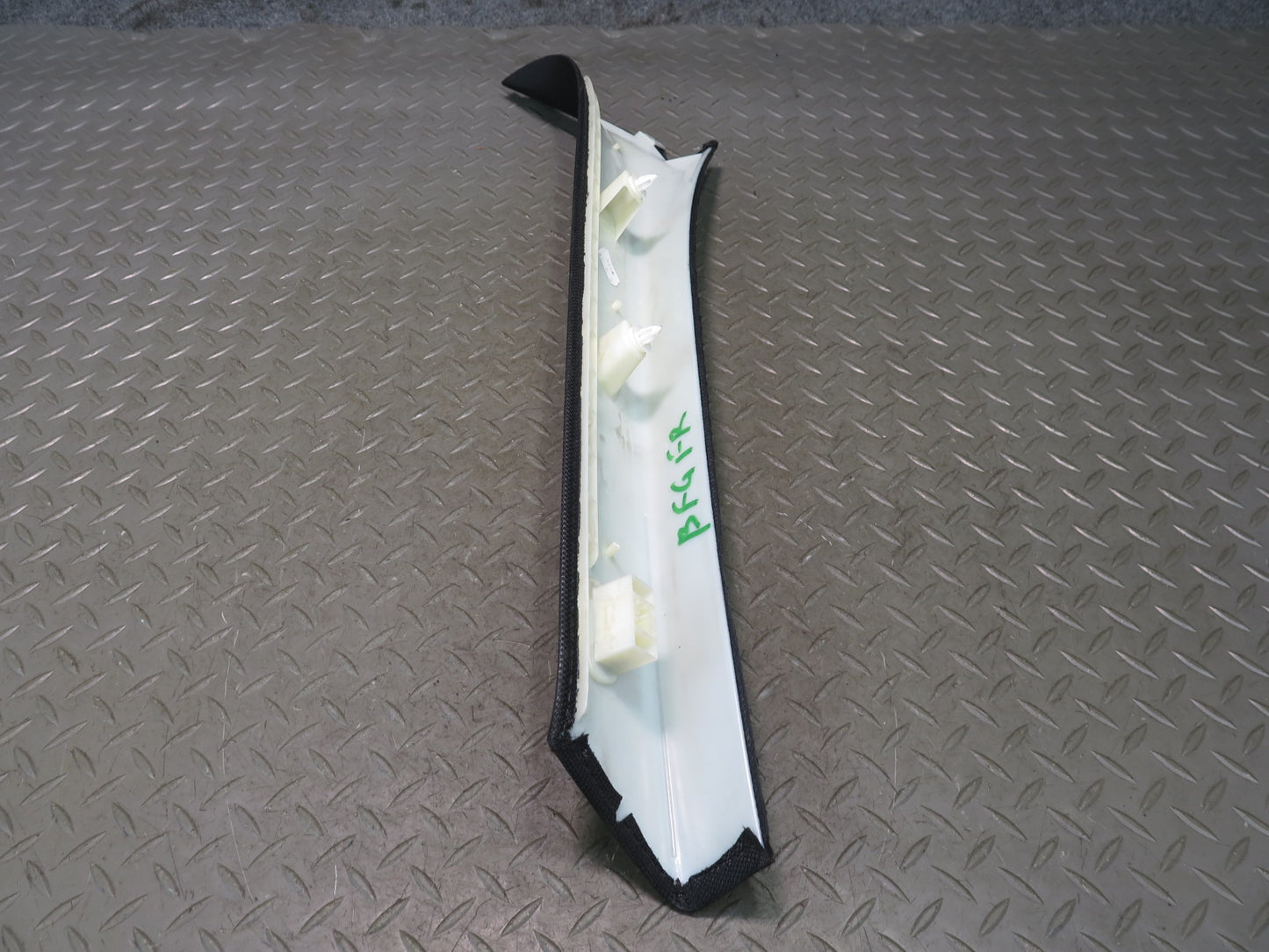 11-16 BMW F10 550i Set of 2 Front Interior A Pillar Trim Cover Panel Black OEM