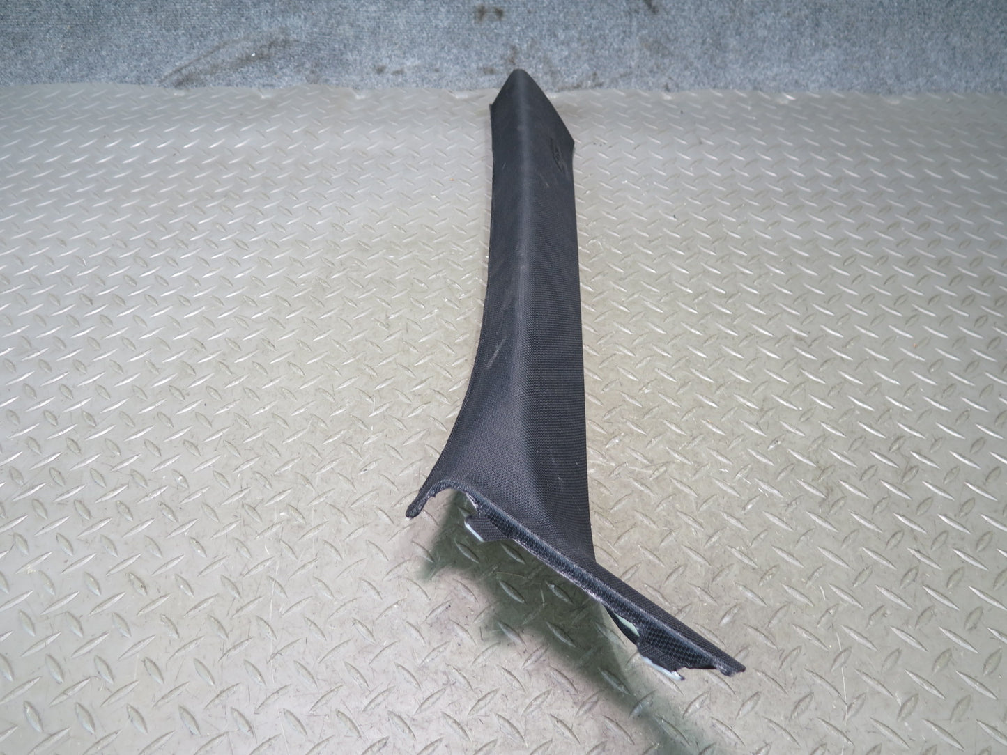11-16 BMW F10 550i Set of 2 Front Interior A Pillar Trim Cover Panel Black OEM