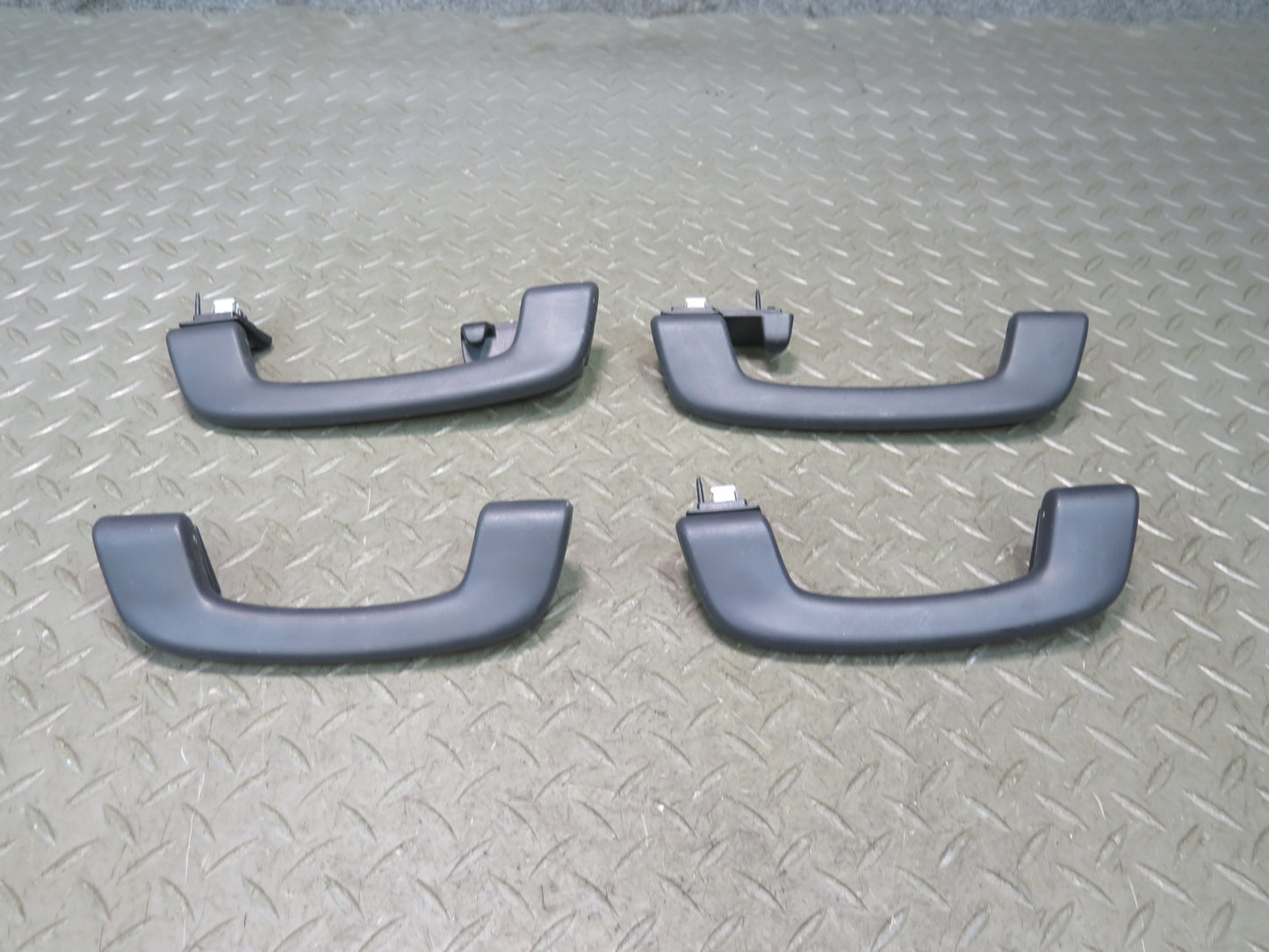 11-16 BMW F10 550I Set of 4 Front & Rear Overhead Interior Grab Handle Black OEM