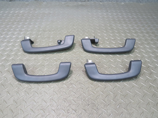 11-16 BMW F10 550I Set of 4 Front & Rear Overhead Interior Grab Handle Black OEM