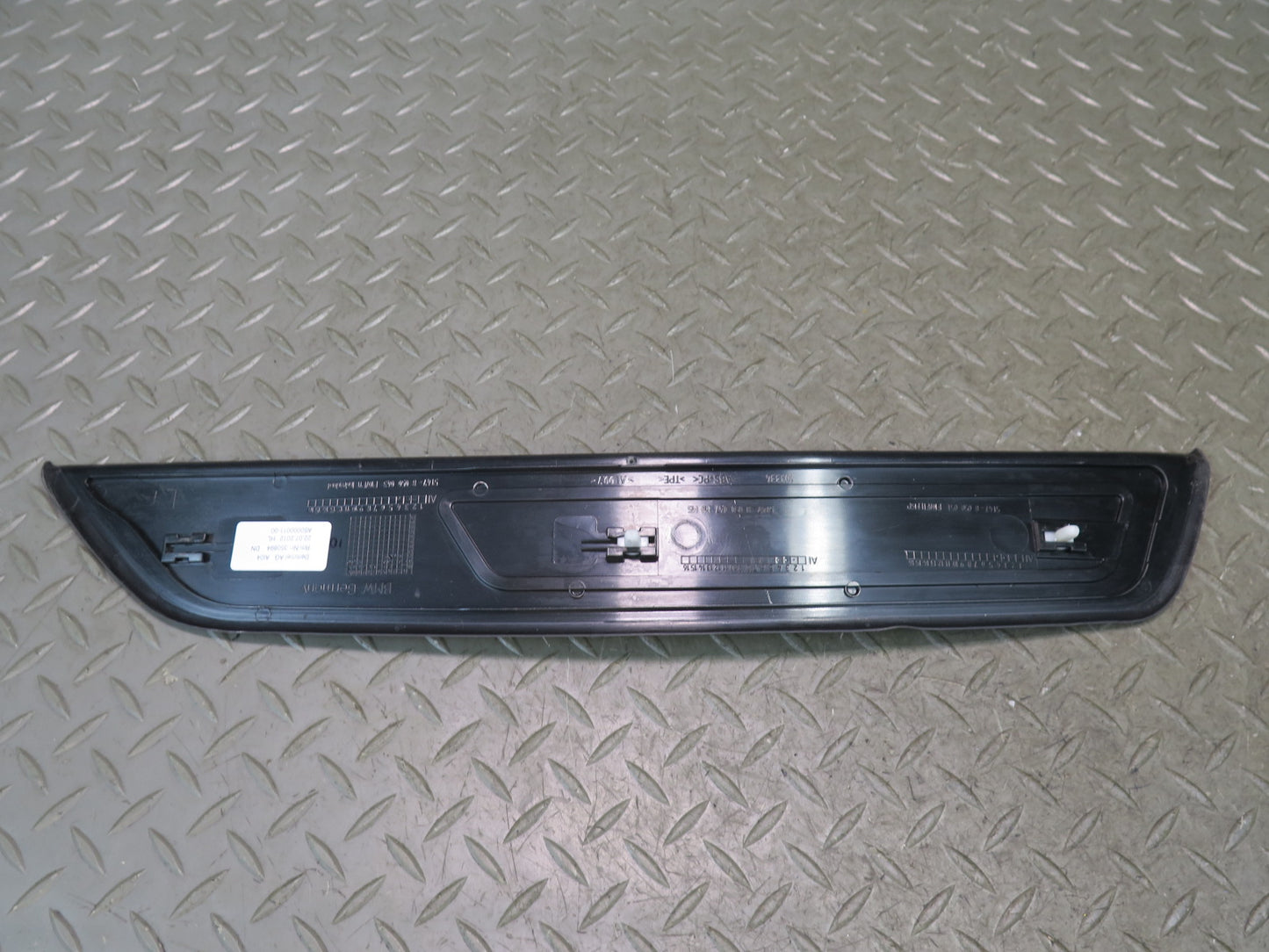 11-16 BMW F10 550i Set of 4 Front & Rear Door Scuff Sill Plate Trim Cover OEM