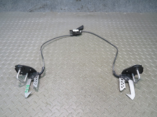 11-16 BMW F10 550iX Front Left & Right Hood Lock Latch w Release Handle Assy OEM
