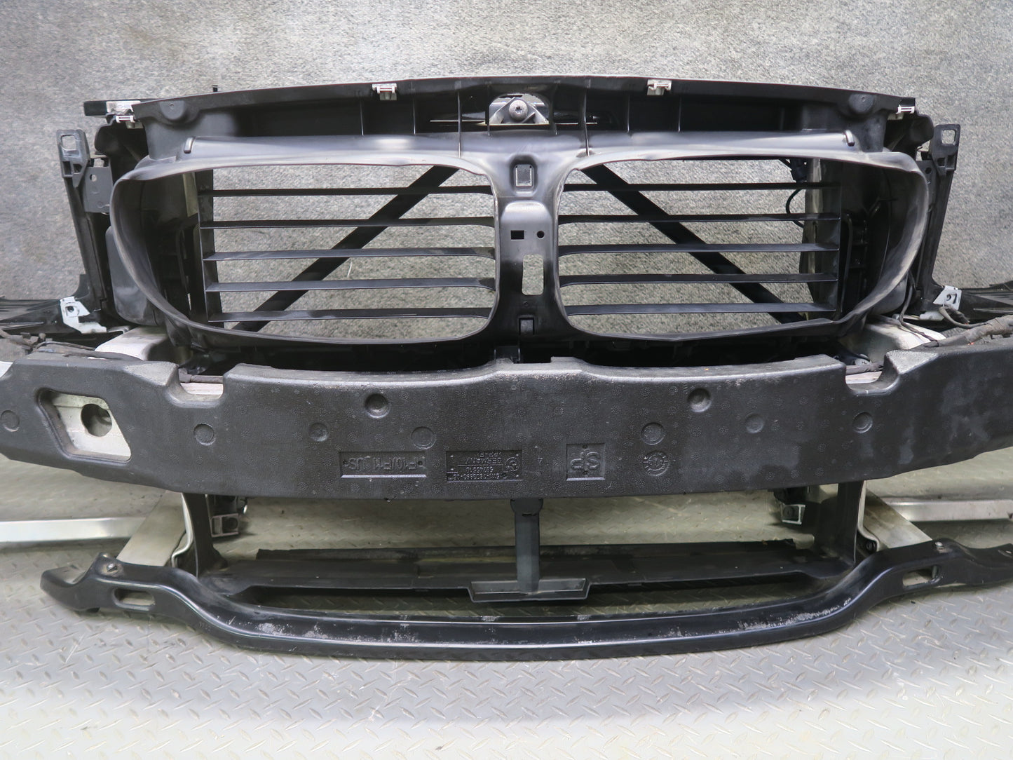 11-13 BMW F10 550i 550iX Front Radiator Core Support Frame Reinforcement Bar OEM