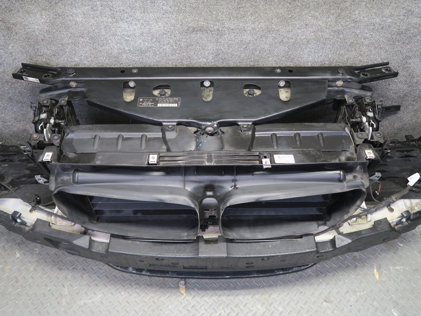 11-13 BMW F10 550i 550iX Front Radiator Core Support Frame Reinforcement Bar OEM
