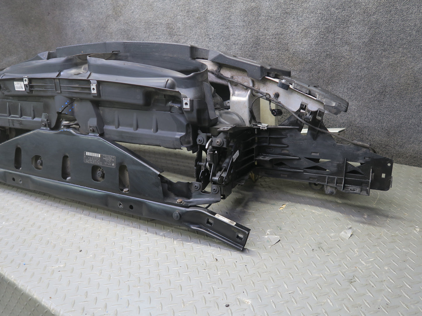 11-13 BMW F10 550i 550iX Front Radiator Core Support Frame Reinforcement Bar OEM