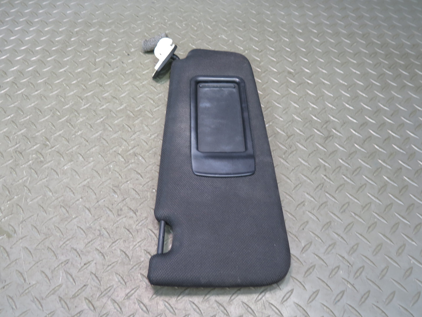 11-16 BMW F10 550iX Set of 2 Front Left & Right Sun Visor Black OEM