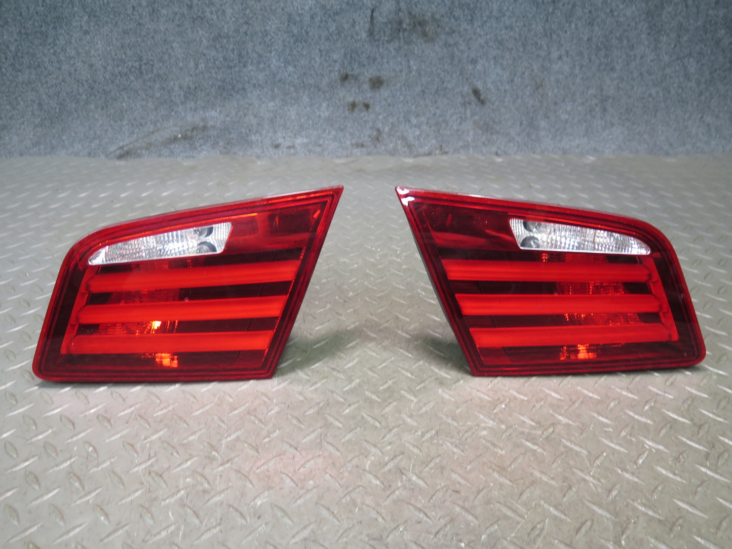 11-13 BMW F10 550iX Sedan Set of 2 Rear Left & Right Inner Tail Light Lamp OEM