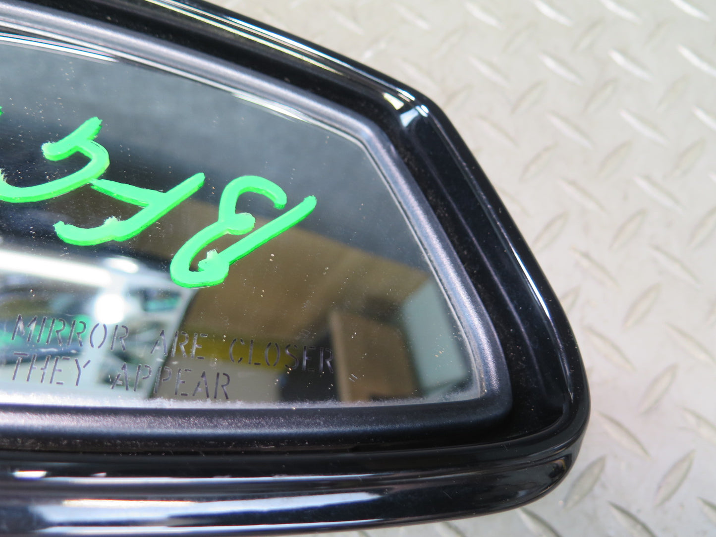 11-13 BMW F10 550i Right Door Exterior Side View Heated Memory Mirror Silver OEM