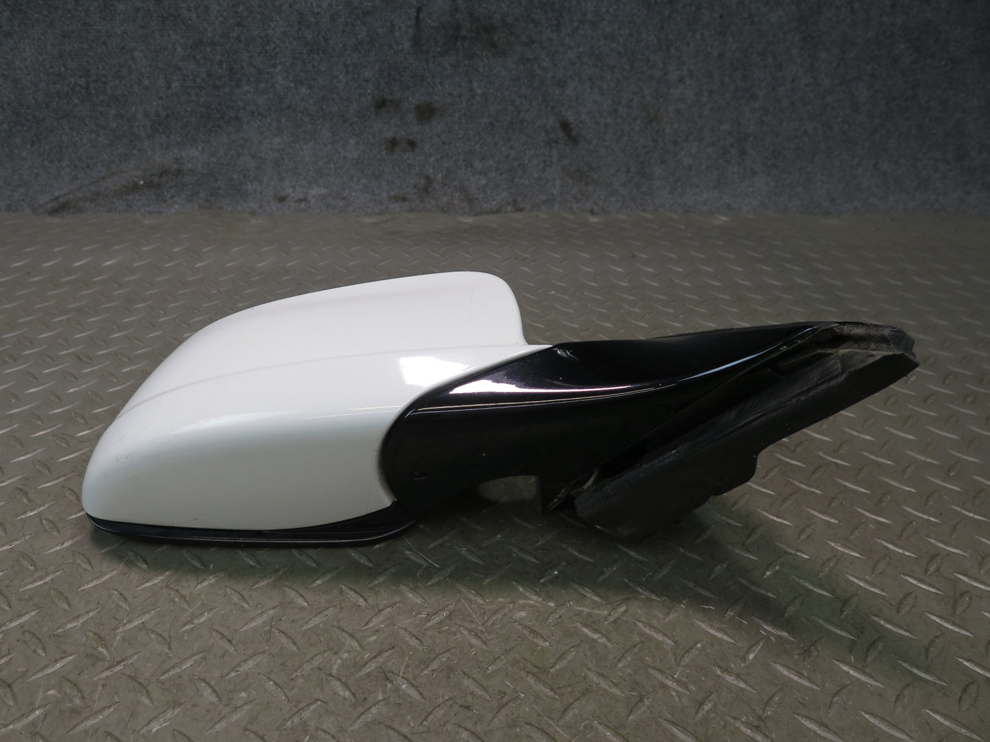 11-13 BMW F10 550i Right Door Exterior Side View Heated Memory Mirror Silver OEM