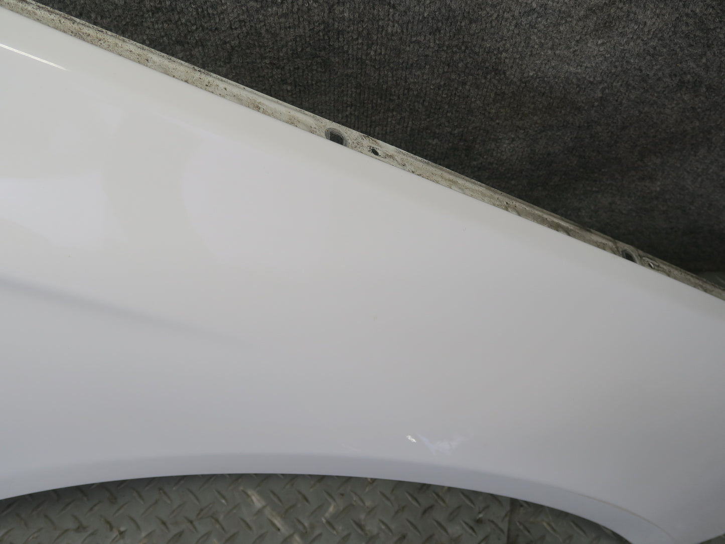 11-16 BMW F10 550iX Front Right Fender Shell Panel Cover Alpine White OEM