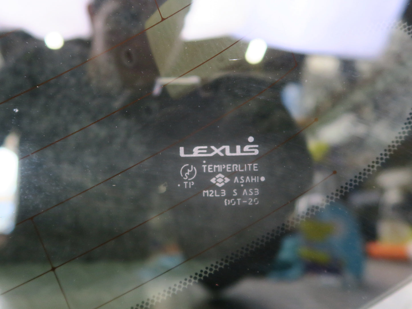 2003-2009 Lexus UZJ120L GX470 Rear Left Quarter Heated Glass Window