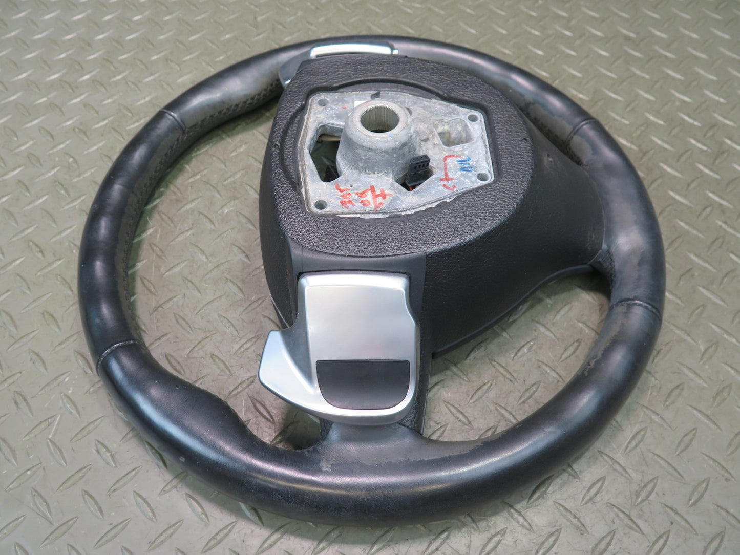 11-13 BMW F10 550i M-sport Heated Leather Steering w Controls & Paddles OEM