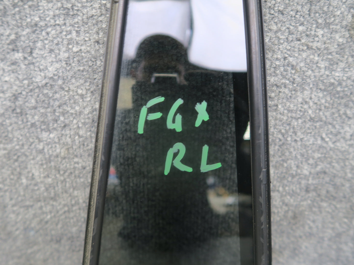 2003-2009 Lexus UZJ120L GX470 Rear Left Door Fixed Glass Window