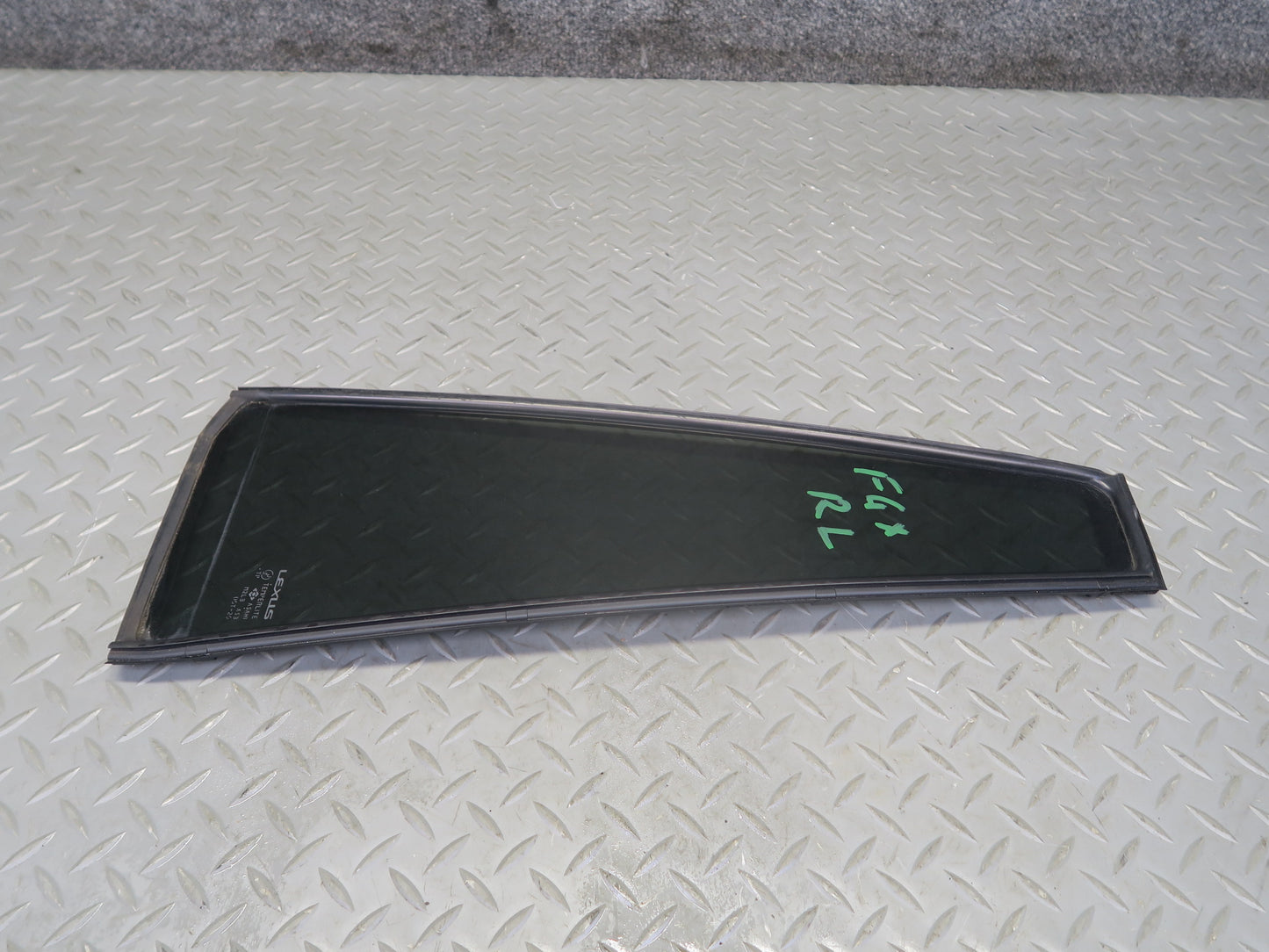 2003-2009 Lexus UZJ120L GX470 Rear Left Door Fixed Glass Window