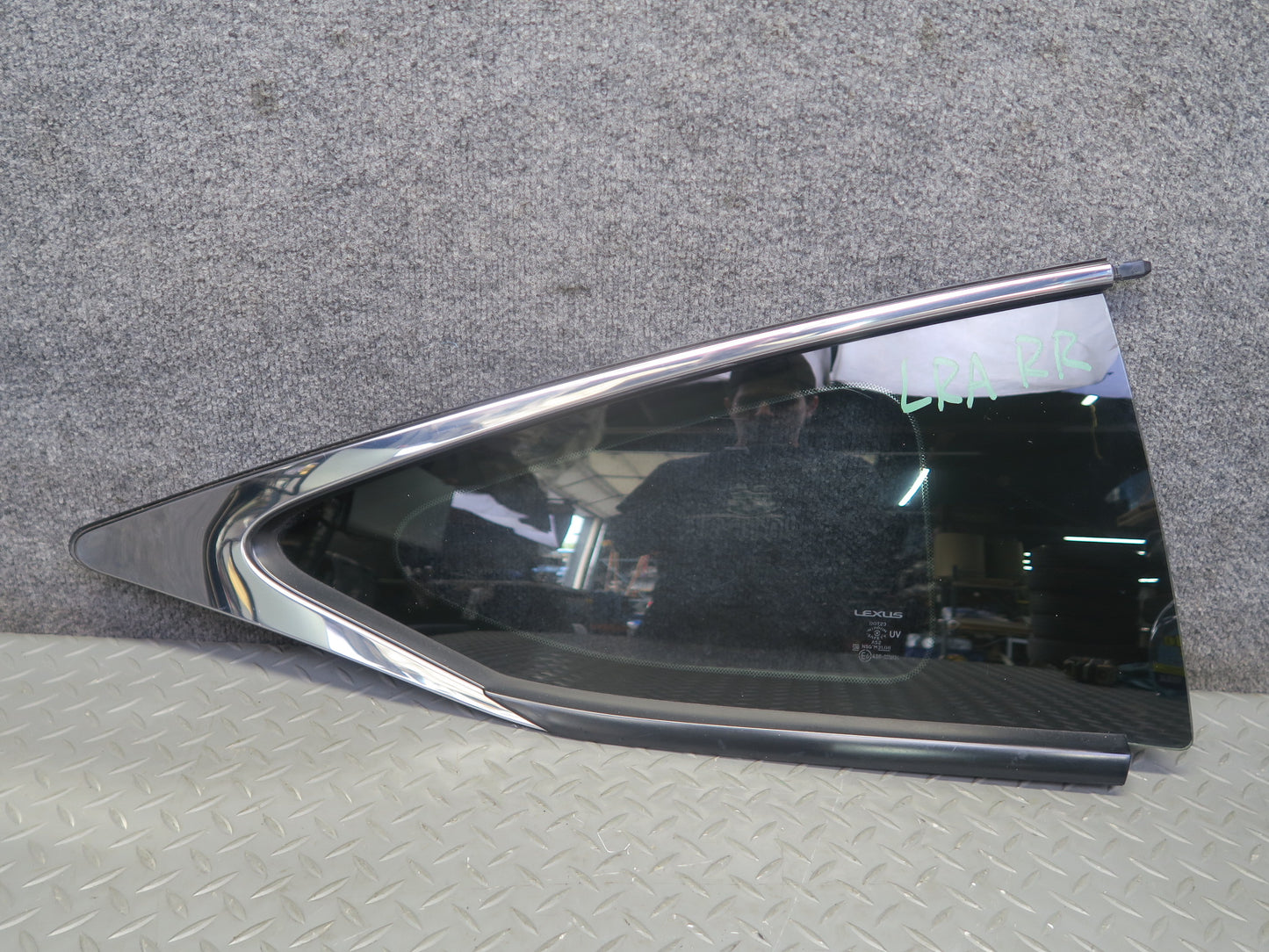 15-19 Lexus GSC16L RC350 RC300 Rear Right Quarter Glass Window Tinted OEM