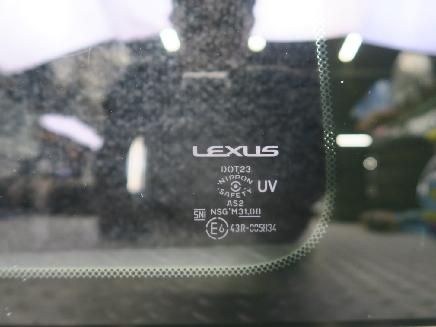 15-19 Lexus GSC16L RC350 RC300 Rear Right Quarter Glass Window Tinted OEM