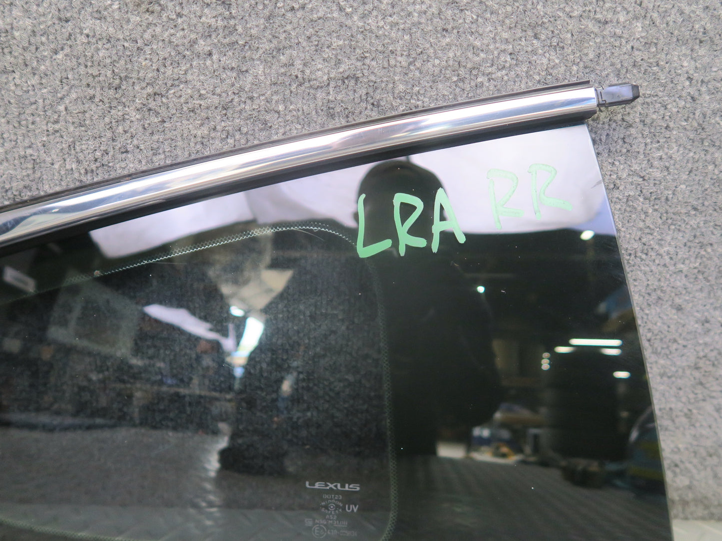 15-19 Lexus GSC16L RC350 RC300 Rear Right Quarter Glass Window Tinted OEM