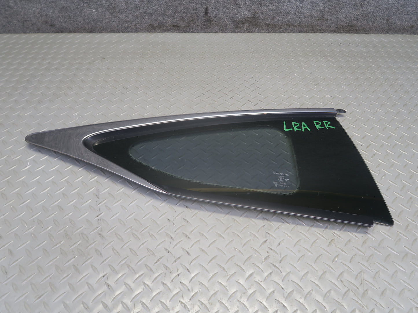 15-19 Lexus GSC16L RC350 RC300 Rear Right Quarter Glass Window Tinted OEM