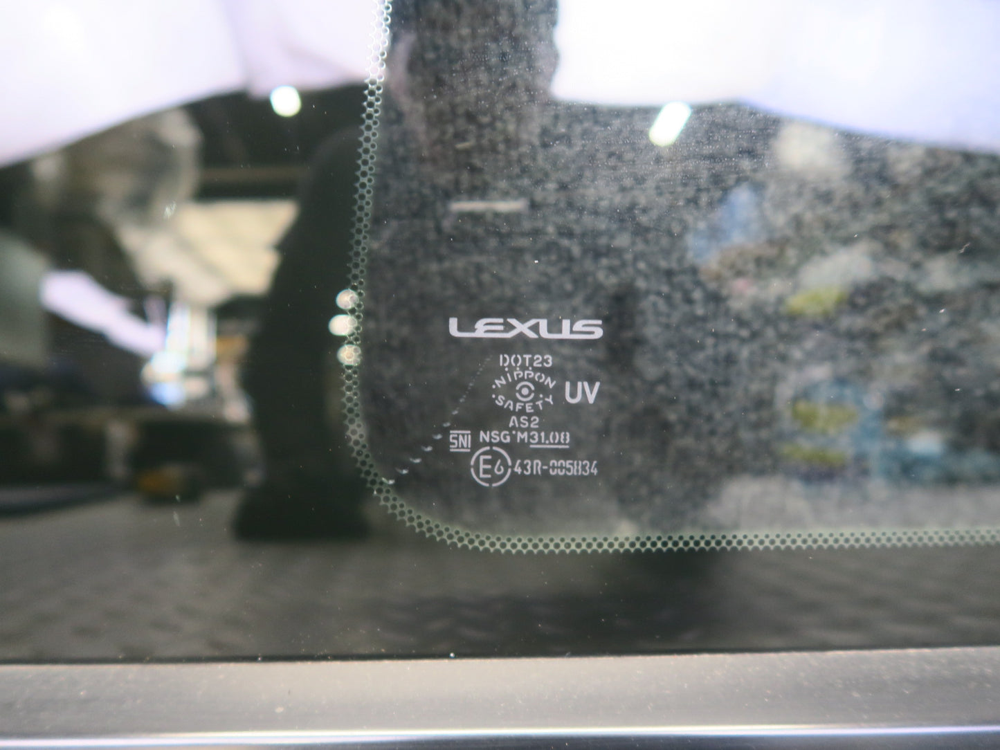 15-19 Lexus GSC16L RC350 RC300 Rear Left Quarter Glass Window Tinted OEM