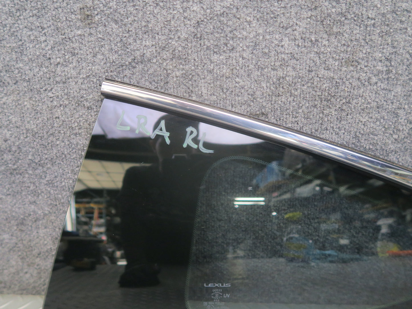 15-19 Lexus GSC16L RC350 RC300 Rear Left Quarter Glass Window Tinted OEM