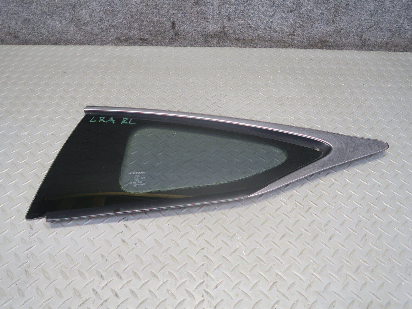 15-19 Lexus GSC16L RC350 RC300 Rear Left Quarter Glass Window Tinted OEM