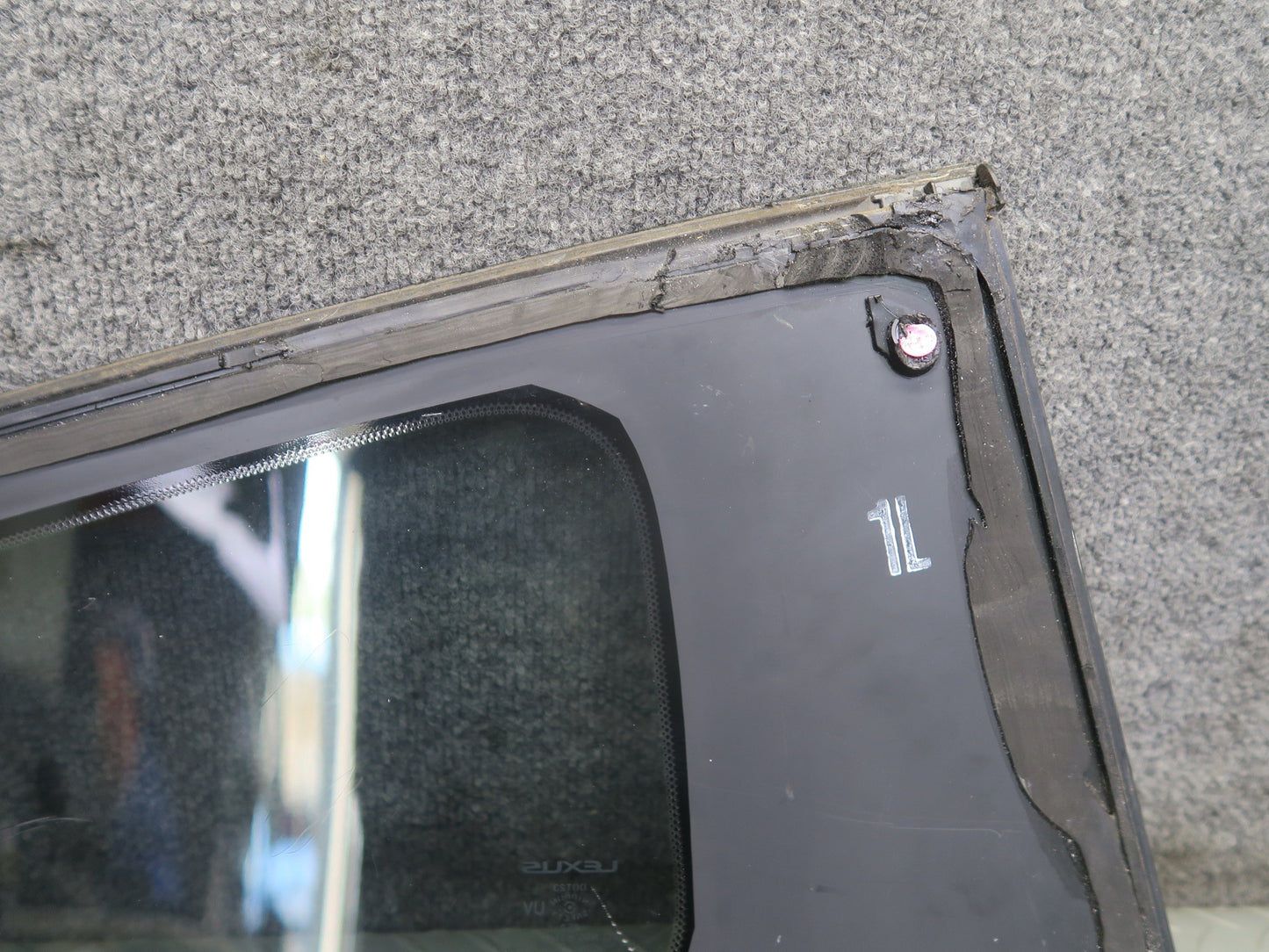 15-19 Lexus GSC16L RC350 RC300 Rear Left Quarter Glass Window Tinted OEM