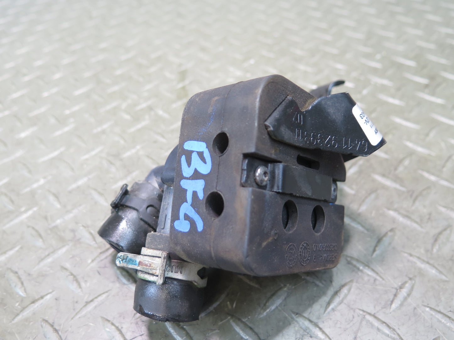11-16 BMW F10 550iX N63 Electric Auxiliary AUX Coolant Water Pump 9239313 OEM