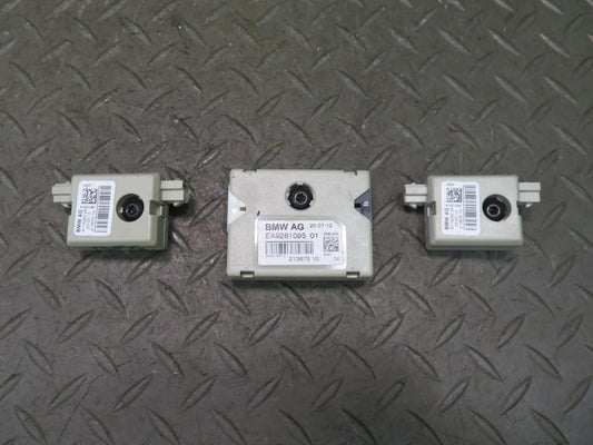 11-16 BMW F10 550iX Set of 3 Antenna Trap Circuit Power Module OEM