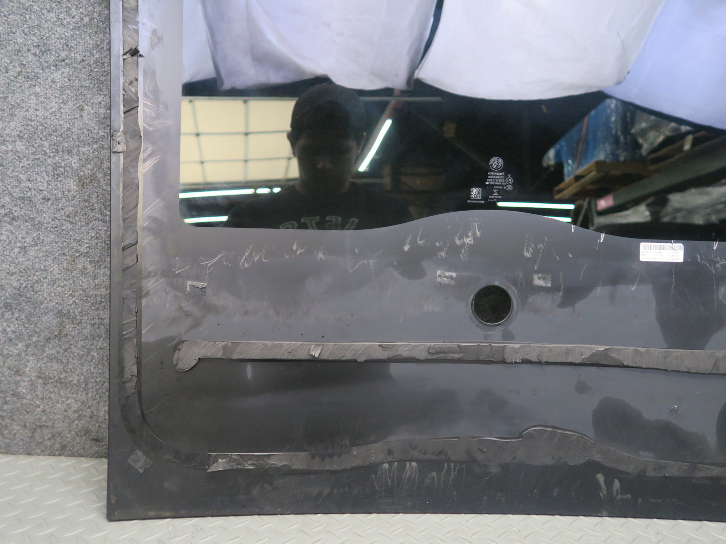 2017-2023 Alfa Romeo Stelvio Rear Upper Panoramic Sunroof Window Glass