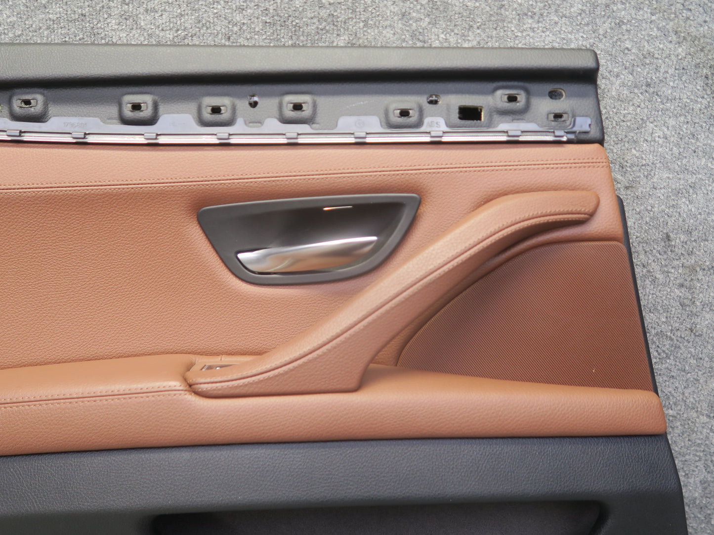 11-16 BMW F10 550i Set of 2 Rear Left & Right Door Interior Trim Panel Cover OEM