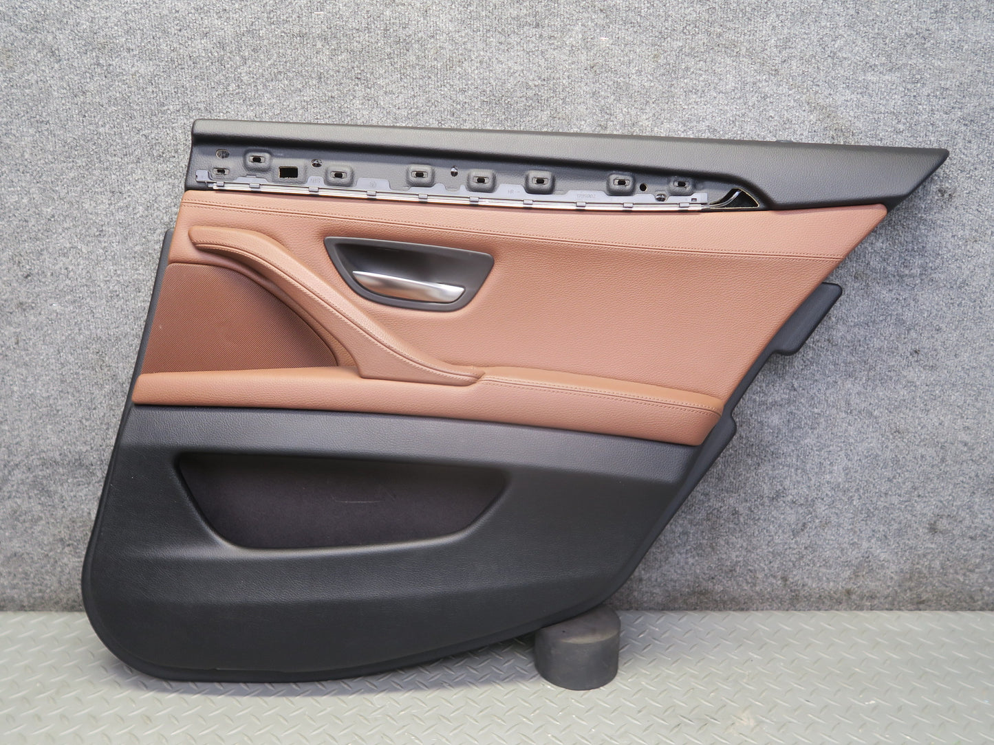 11-16 BMW F10 550i Set of 2 Rear Left & Right Door Interior Trim Panel Cover OEM