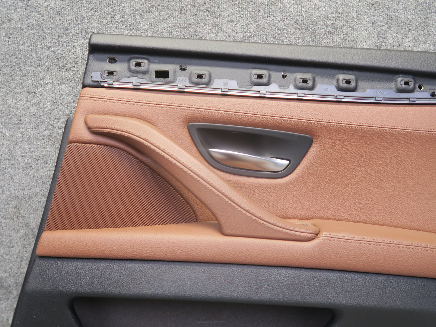 11-16 BMW F10 550i Set of 2 Rear Left & Right Door Interior Trim Panel Cover OEM