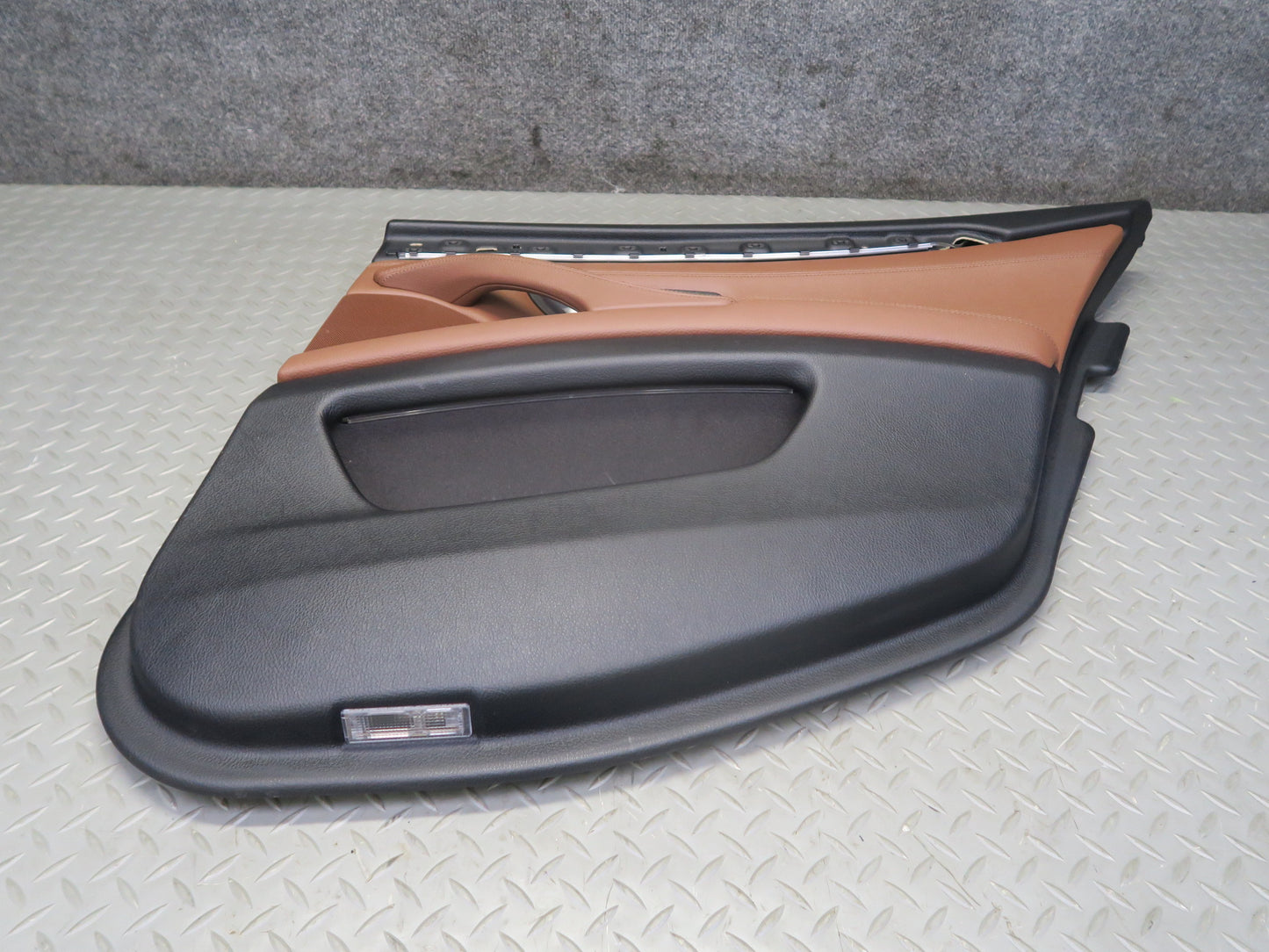 11-16 BMW F10 550i Set of 2 Rear Left & Right Door Interior Trim Panel Cover OEM